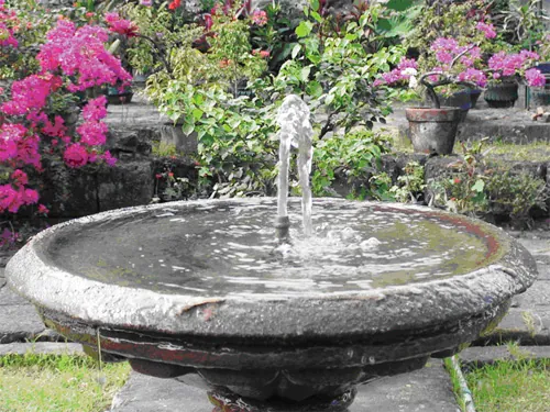 outdoor fountain