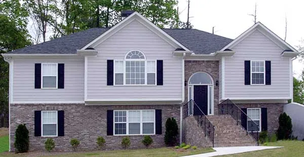 Traditional styled raised ranch home