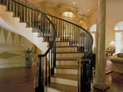 Curved staircase