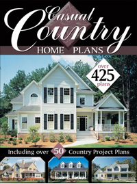 Casual Country Home Plans Book Image