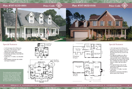 Casual Country Home Plans Layout Image
