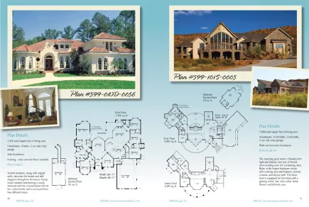 Water's Edge Home Plans Layout Image