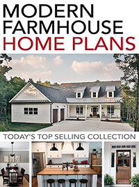 Modern Farmhouse Home Plans Book Image