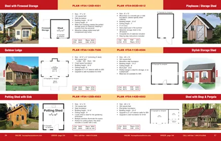 Build Your Own Shed Manual Layout Image