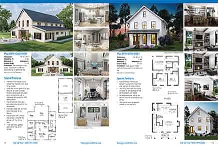 Ultimate Book of Modern Farmhouse Plans Layout Image
