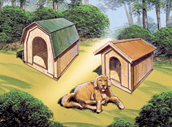 Doghouse Plans 002D-0001