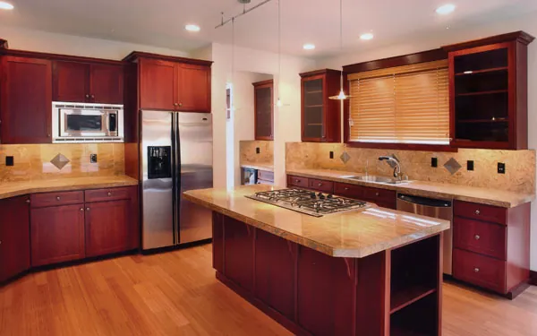 clean and organized kitchen