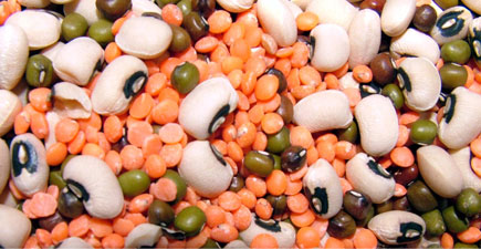 black-eyed peas and other legumes