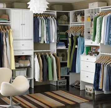 contemporary dressing room