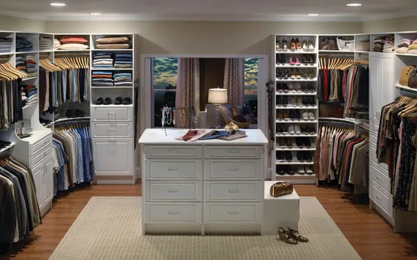 neutral dressing room
