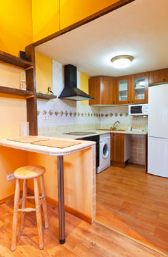 cozy small kitchen